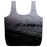 Rain On Glass Texture Full Print Recycle Bag (XL)