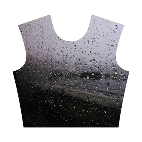 Rain On Glass Texture Cotton Crop Top from UrbanLoad.com Front