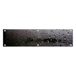 Rain On Glass Texture Banner and Sign 4  x 1 