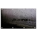 Rain On Glass Texture Banner and Sign 7  x 4 