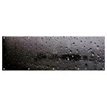Rain On Glass Texture Banner and Sign 12  x 4 