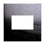 Rain On Glass Texture White Box Photo Frame 4  x 6 