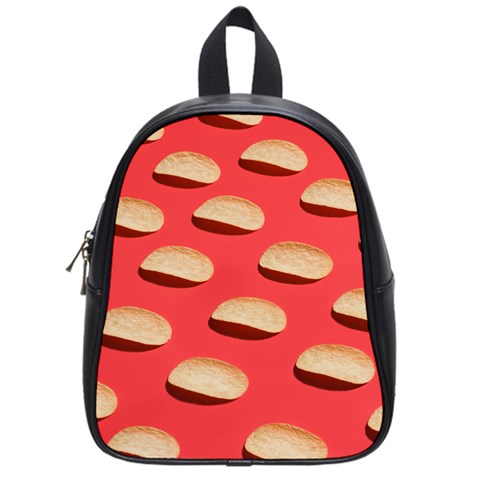 Stackable Chips In Lines School Bag (Small) from UrbanLoad.com Front