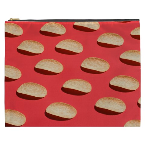 Stackable Chips In Lines Cosmetic Bag (XXXL) from UrbanLoad.com Front