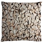 Texture Pattern Design Large Cushion Case (One Side)