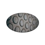 Texture Pattern Wallpaper Sticker (Oval)