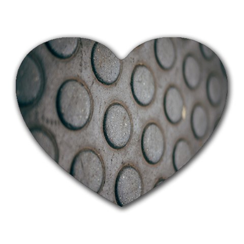 Texture Pattern Wallpaper Heart Mousepad from UrbanLoad.com Front