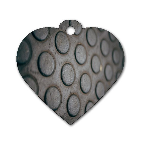 Texture Pattern Wallpaper Dog Tag Heart (One Side) from UrbanLoad.com Front