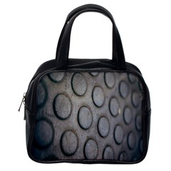Texture Pattern Wallpaper Classic Handbag (Two Sides) from UrbanLoad.com Back