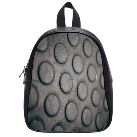 Texture Pattern Wallpaper School Bag (Small) from UrbanLoad.com Front