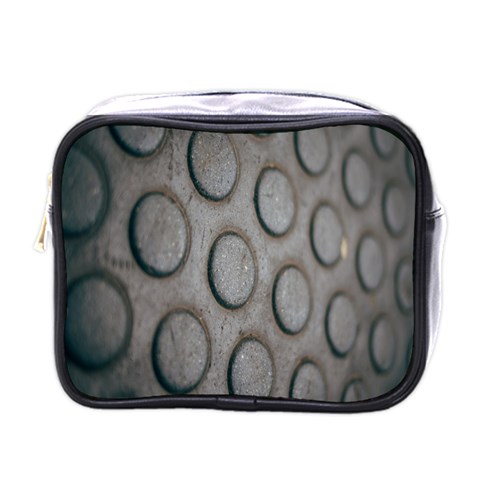 Texture Pattern Wallpaper Mini Toiletries Bag (One Side) from UrbanLoad.com Front