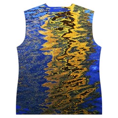 Texture Wallpaper Women s Button Up Vest from UrbanLoad.com Back