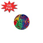 Thread Texture Pattern 1  Mini Buttons (100 pack) 