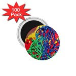 Thread Texture Pattern 1.75  Magnets (100 pack) 