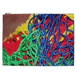 Thread Texture Pattern Cosmetic Bag (XXL)