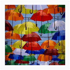 Umbrellas Colourful Medium Glasses Cloth (2 Sides) from UrbanLoad.com Front