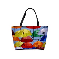 Umbrellas Colourful Classic Shoulder Handbag from UrbanLoad.com Back