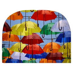 Umbrellas Colourful Make Up Case (Medium) from UrbanLoad.com Back
