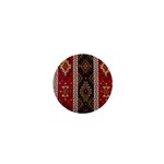 Uzbek Pattern In Temple 1  Mini Buttons