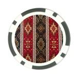 Uzbek Pattern In Temple Poker Chip Card Guard (10 pack)