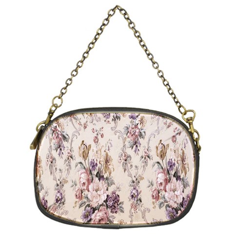 Vintage Floral Pattern Chain Purse (One Side) from UrbanLoad.com Front