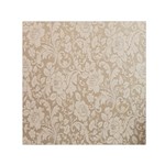 Vintage Wallpaper With Flowers Square Satin Scarf (30  x 30 )
