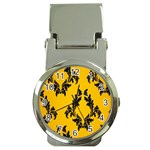 Yellow Regal Filagree Pattern Money Clip Watches