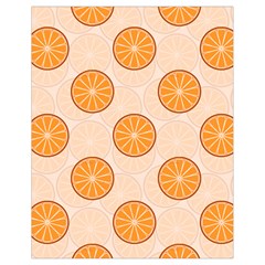 Orange Slices! Drawstring Bag (Small) from UrbanLoad.com Back