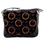 Abstract Pattern Background Messenger Bag