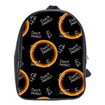 Abstract Pattern Background School Bag (XL)