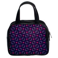 Geometric Pattern Retro Style Classic Handbag (Two Sides) from UrbanLoad.com Front