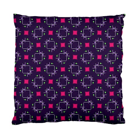 Geometric Pattern Retro Style Standard Cushion Case (Two Sides) from UrbanLoad.com Front