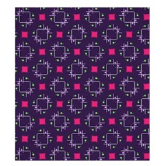 Geometric Pattern Retro Style Duvet Cover Double Side (King Size) from UrbanLoad.com Front