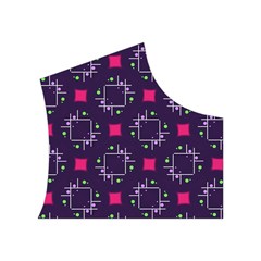 Geometric Pattern Retro Style Women s Button Up Vest from UrbanLoad.com Top Right