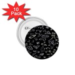 Background Graphic Abstract Pattern 1.75  Buttons (10 pack)