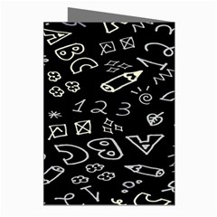 Background Graphic Abstract Pattern Greeting Cards (Pkg of 8) from UrbanLoad.com Right