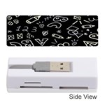 Background Graphic Abstract Pattern Memory Card Reader (Stick)