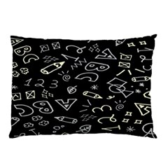 Background Graphic Abstract Pattern Pillow Case (Two Sides) from UrbanLoad.com Front
