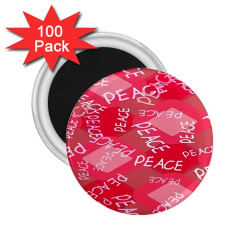 Background Peace Doodles Graphic 2.25  Magnets (100 pack)  from UrbanLoad.com Front