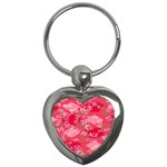 Background Peace Doodles Graphic Key Chain (Heart)