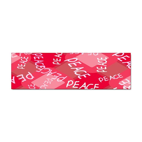 Background Peace Doodles Graphic Sticker Bumper (10 pack) from UrbanLoad.com Front