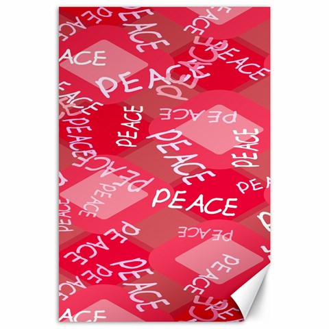Background Peace Doodles Graphic Canvas 24  x 36  from UrbanLoad.com 23.35 x34.74  Canvas - 1