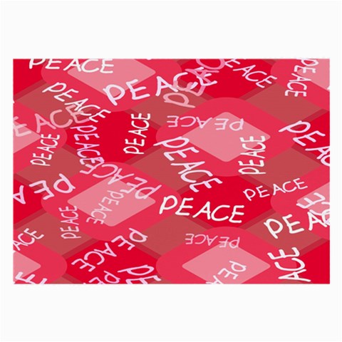 Background Peace Doodles Graphic Large Glasses Cloth (2 Sides) from UrbanLoad.com Front