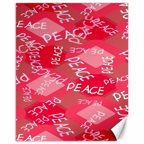 Background Peace Doodles Graphic Canvas 11  x 14  from UrbanLoad.com 10.95 x13.48  Canvas - 1