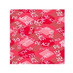 Background Peace Doodles Graphic Square Satin Scarf (30  x 30 )