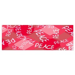 Background Peace Doodles Graphic Wristlet Pouch Bag (Small) from UrbanLoad.com Bottom