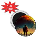 Leadership Alien Soldier Warrior Fantasy 1.75  Magnets (100 pack) 