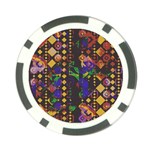 Background Graphic Poker Chip Card Guard (10 pack)