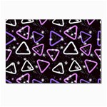 Abstract Background Graphic Pattern Postcards 5  x 7  (Pkg of 10)