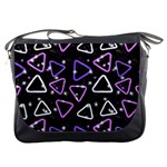 Abstract Background Graphic Pattern Messenger Bag
